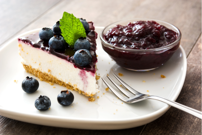 Irresistible Blueberry Cheesecake - A Symphony Of Creamy And Fruity Bliss